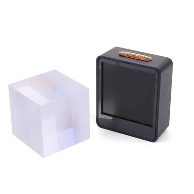 2025 New GeekMagic Crystal Cube Photo Display Holographic De