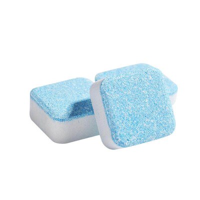 Washing machine drum effervescent tablet cleaner, deep deodo