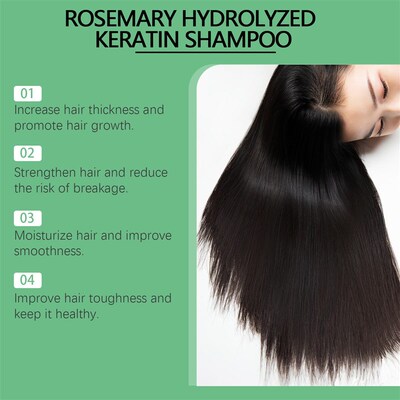 HOEGOA Rosemary Thickening Shampoo - Herbal Essence Nourishi