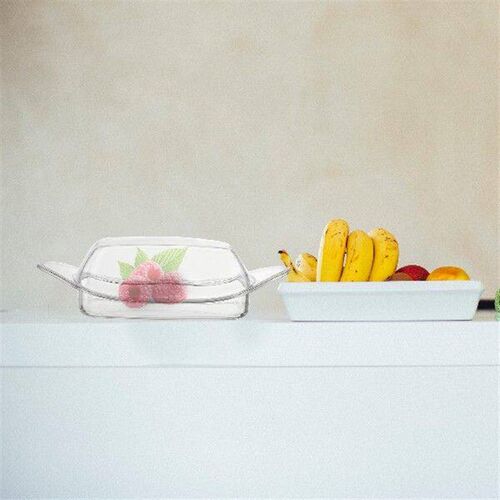Butter Dishes Covered Container Crisper Storage Holder