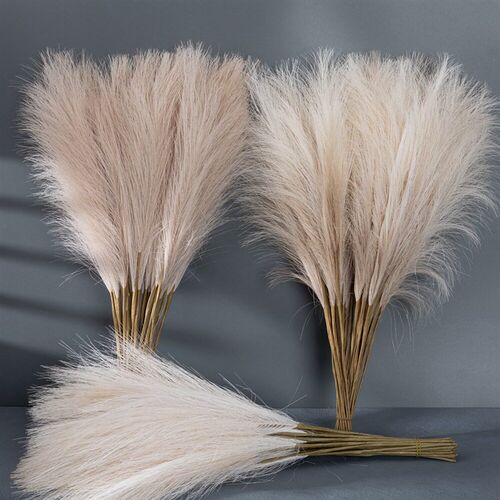 50cm Artificial Flower Reed Pampas Grass INS Wind Simulation
