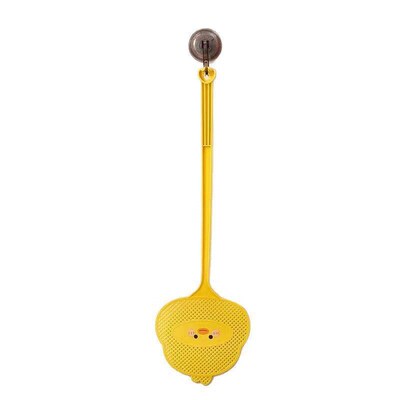 Resilient and Extended Yellow Duck Fly Swatter, Thickened Ca