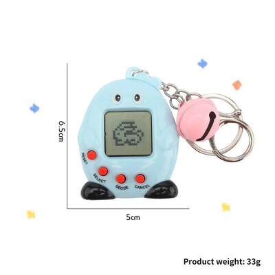 1PCs Tamagotchi Electronic Pets Gift Keyring Pets Toys Gift