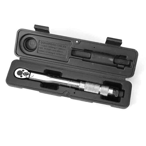 1pc 1/4 Torque Wrench Drive 5-25 Nm 4-18ft/lbs Two - Way To