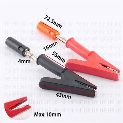 4mm Banana Plug Banana Plug Probe Alligator Clip Alligator