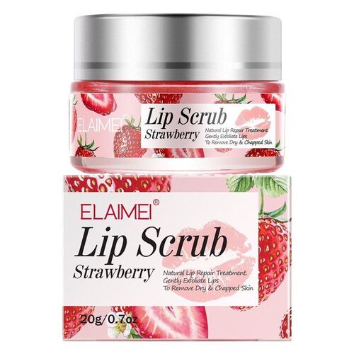 ELAIMEI Lip Scrub Exfoliator Lip Balm Lip Balm Lip Balm 磨砂