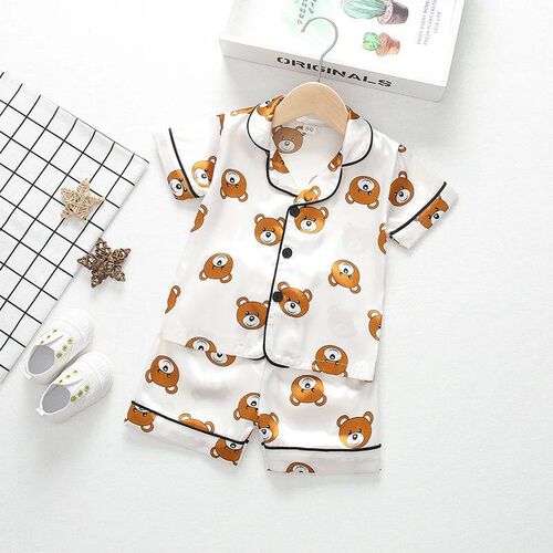 New Summer Baby Boys Clothes Suit Children Girls Sleepwear S
