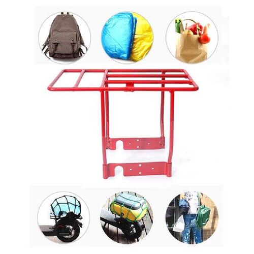 Electric Scooter Rear Rack Storage Shelf DIY Travel Rack