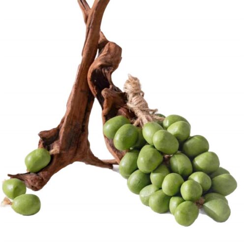 Grape-shaped soap, handcrafted and strung in a full bunch, p