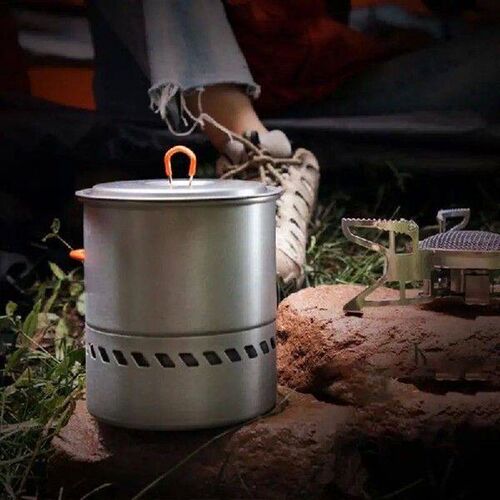 Camping Cooking Pot Portable Hiking Camp Stove Campfire