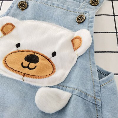 IENENS Kids Baby Jumper Boys Girls Clothes Pants Denim Short