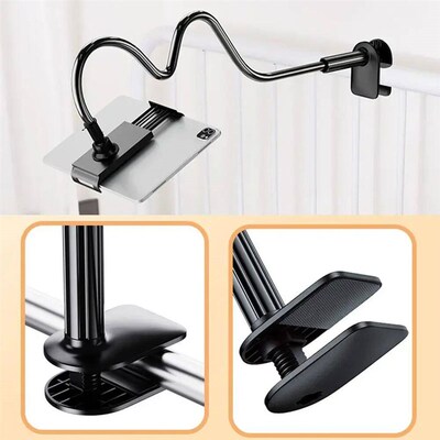 Tablet Stand Holder Mount Clip Grip Flexible Long Arm Goosen
