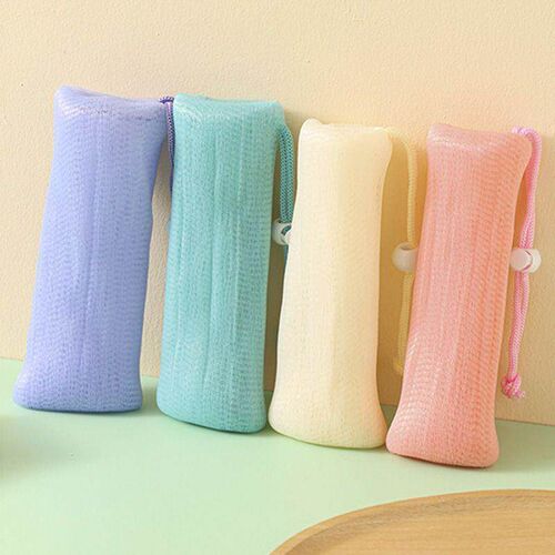 New Thickened Soap Foaming Mesh, Handmade Foam Net for Face