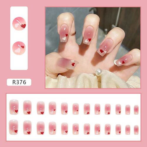 Nail Patch Nail Patch Short Removable Nail Patch Finished Bl
