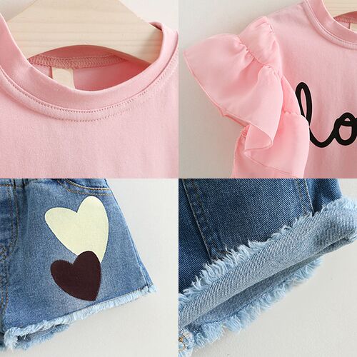 Clothes For Girls Summer Toddler Girls Clothes 2Pcs Outfits