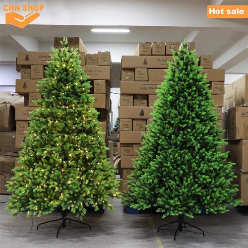 PE high quality Christmas tree Xmas Tree decorations lights