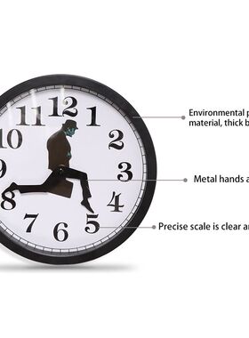 British Comedy Inspired Ministry Of Silly Walk Wall Clock Co