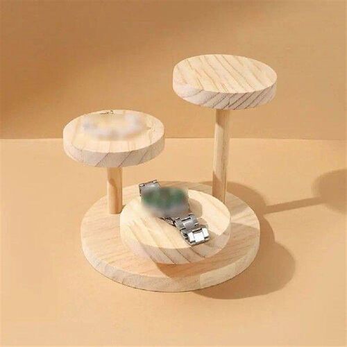 Multi-purpose Solid Wood Wooden Display Stand Sturdy Stable