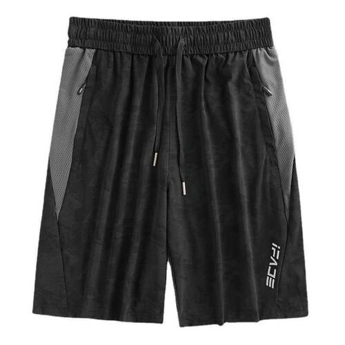 Ice Silk Shorts Mens Five-point Pants New Summer Elastic Qu