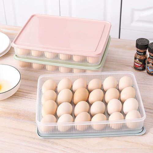 Refrigerator egg storage box 24 grid egg tray Kitchen with l