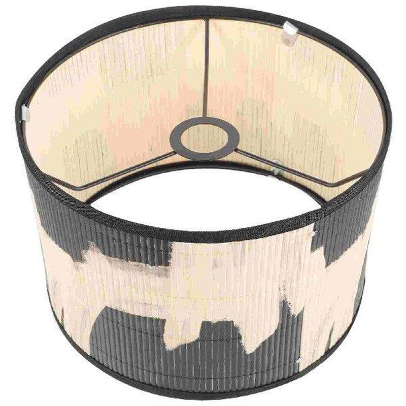 Removable Labels Bamboo Lampshade Pool Table Decal Drum - 实物图