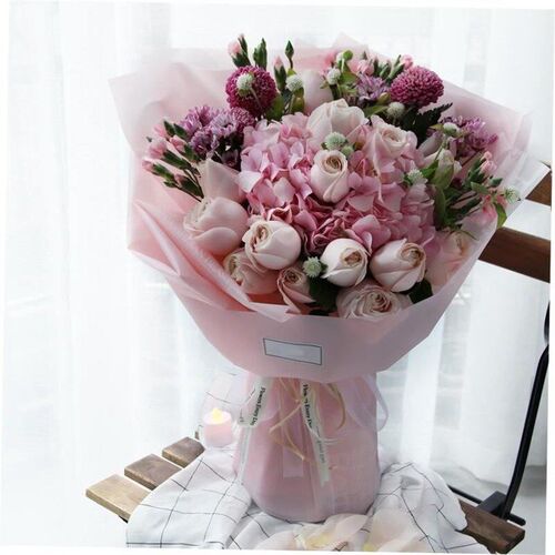 Hansu paper fog flower shop bouquet flower art wrapping pape