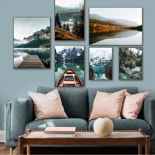 Nordic Painting Decorative Picture Modern Home Decorati Scan
