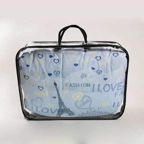 Waterproof Transparent Travel Storage Bag Portable Zipper Po