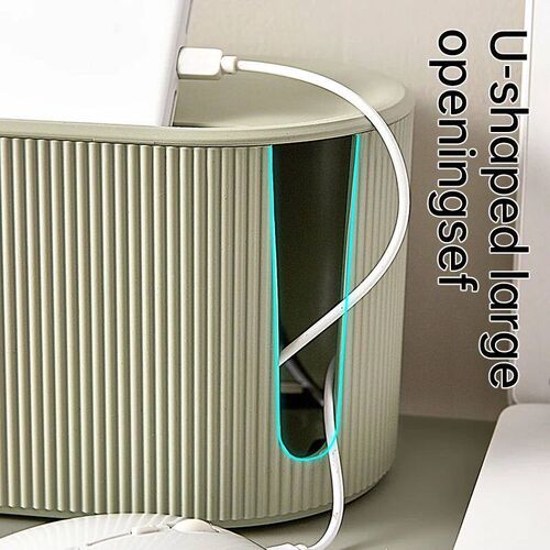 Nordic Plug Board Storage Box Cable Wire Organizer Case Sock