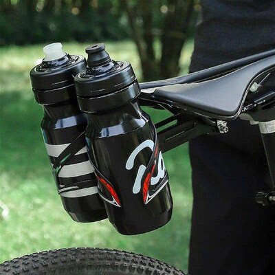 Water Bottle Cage Mount Adapter Bike Seatpost Water Bottle