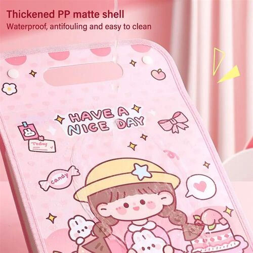 Cartoon A4 13 Pockets File Folder Test Paper Storage Folder