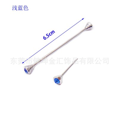 Factory In Stock Fashion Inlaid Color Diamond Collar Pin Shi