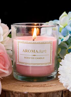 Essential Oil Scented Candles Smoked Incense Fragrance Sleep