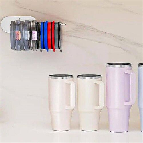 Lid Hanger Organizer Glass Lid Storage Hook Kitchen Cabinet