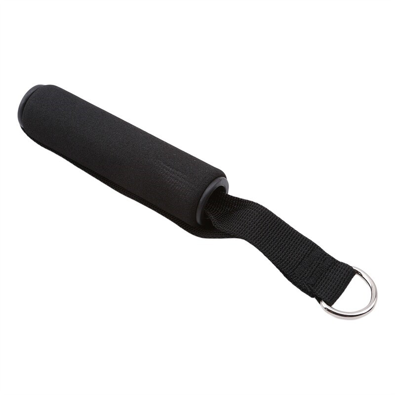 Gym Resistance Bands Handles Anti-slip Grip Strong Nylon Web - 实物图