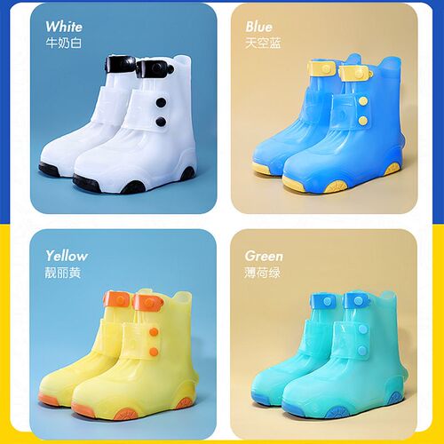 Childrens Rain Boots, Mid-tube, Waterproof, Non-slip, Outdo