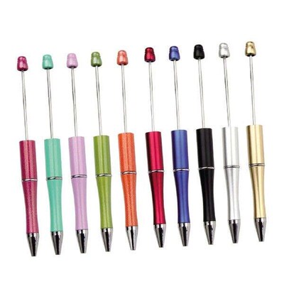 Assorted Bead Pen Bead Pens Novelty Writing Pen for