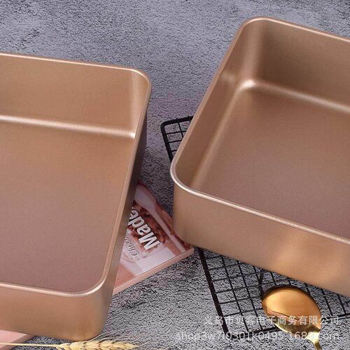 Square cake mold Baking pan Oven 古早蛋糕模具方形戚风烘焙模