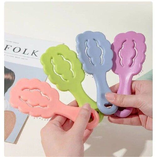 Cloud Scalp Massage Combs Hollow Out Hair Brushes Wet Dry