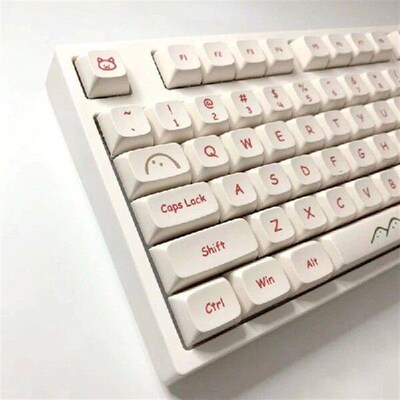 129 Keys/set Graffiti Cartoon PBT Keycap XDA Profile