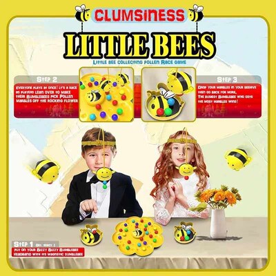 Little Bees Magnetic Bead Funny Family Board Party Games Par