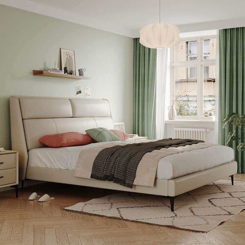 Nordic Tenology Cloth Bed Double Bed 1.8 m 1.5 m Small Apart