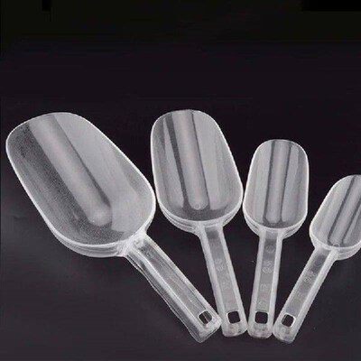 Thickened Acrylic Ice Scoops Transparant Ice Shovel Party