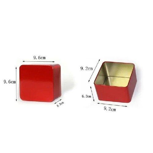 Mini Metal Storage Box Square Iron Tin Boxes Candy