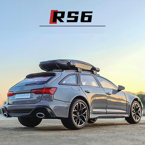 1/24 Audi RS6 Avant Station Wagon Alloy Car Model Diecast Me