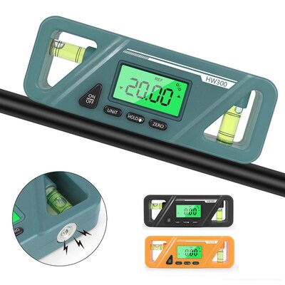 Magnetic Electronic Goniometer LCD Digital Angle Meter Backl