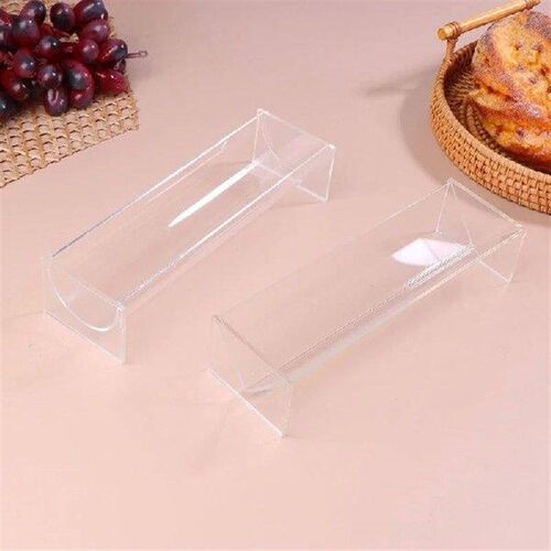 Clear Acrylic Cracker Tray Rectangular Cracker Dish Holder