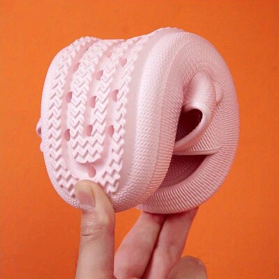 Thick Platform Cloud Slippers Women Fashion Buckle Soft