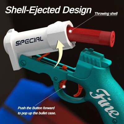 S686 Shotgun Sucker Bullets Toy Gun Model Soft Bullets Pisto