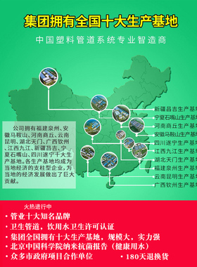 冠益管道装修装1厨1卫2卫ppr水管绿色分管dn20配件热熔管材